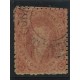 ARGENTINA 1865 GJ 20d RIVADAVIA ESTAMPILLA DE 3ra TIRADA VARIEDAD PLANCHA RAYADA U$ 50